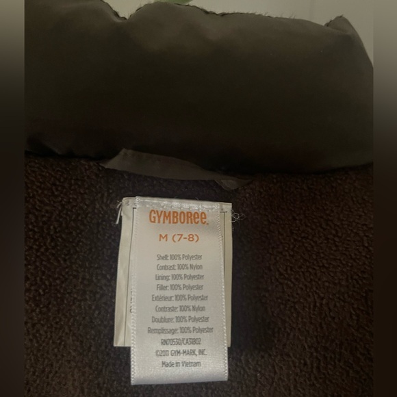 Gymboree Plaid Puffer Vest EUC - Picture 4 of 4